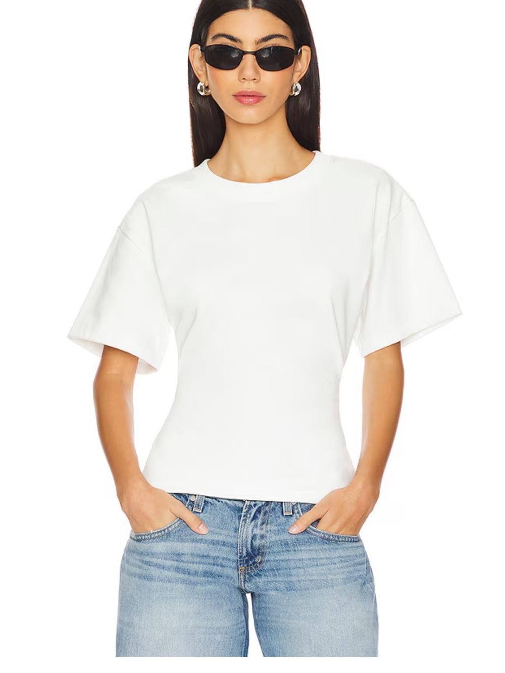 EB DENIM Eero Tee in Milk